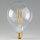 Danlamp E27 LED Mega Edison Gold Globe Vintage Lampe 2,5W 2000K 125mm dimmbar