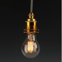 Danlamp E27 LED Exterior Vintage Lampe 2,5W 2200K 60mm...