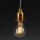Danlamp E27 LED Exterior Vintage Lampe 2,5W 2200K 60mm dimmbar