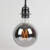 Danlamp E27 LED Mega Edison Globe Smoke II Vintage Lampe...
