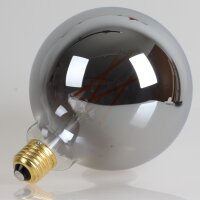 Danlamp E27 LED Mega Edison Globe Smoke II Vintage Lampe 4W 125mm dimmbar