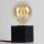 Danlamp E27 LED Mega Edison Gold Globe Vintage Lampe 4W 2000K 125mm dimmbar