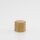 Lampen 6-Kant Knopf M10x1 Innengewinde 12x12 mm Messing roh