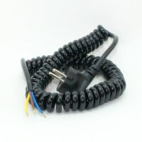 Schutzkontakt-Spiralkabel 3×1,0 mm² –...