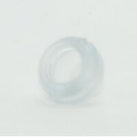 Kabeldurchführungstülle konisch Ø 11 mm | Weich-PVC transparent | Für Lochbohrung 8 mm