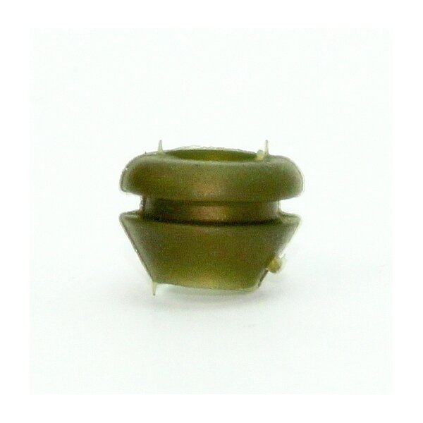 Kabeldurchführungstülle konisch Ø 11 mm | Weich-PVC gold | Für Lochbohrung 8 mm