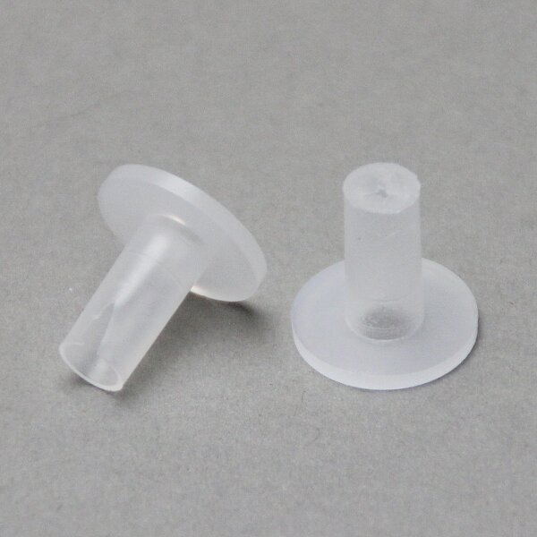 E14 Isolierungstülle transparent | 16 x 15 mm | Durchgangsloch 5,8 mm