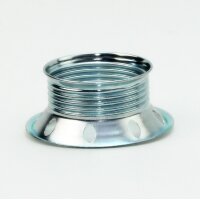 E27 Schraubring Unterring Metall verchromt 60x25 mm...