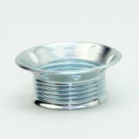 E27 Schraubring Unterring Metall verchromt 60x25 mm...