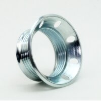 E27 Schraubring Unterring Metall verchromt 60x25 mm für Lampenfassungen mit Außengewinde
