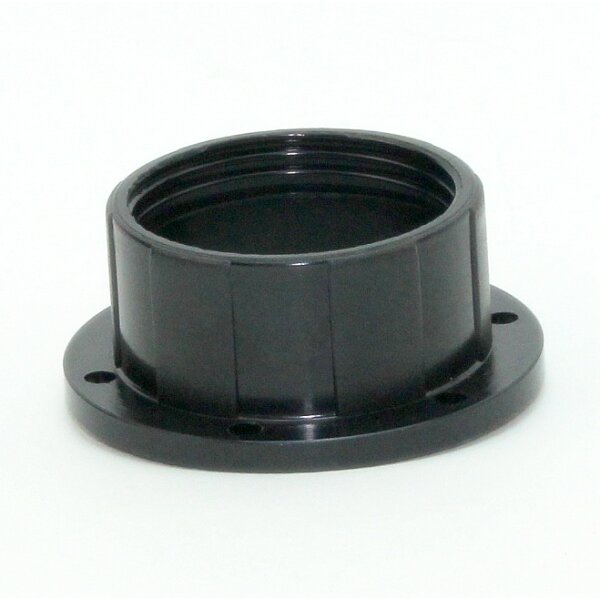 E27 Bakelit Schraubring Unterring schwarz für Lampenfassungen mit Außengewinde 58x24 mm