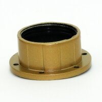 E27 Bakelit Schraubring Unterring gold lackiert für...