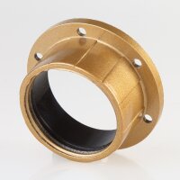 E27 Bakelit Schraubring Unterring gold lackiert für Lampenfassungen mit Außengewinde 58x24 mm