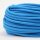 Textilkabel Stoffkabel blau 3-adrig 3x0,75 Zug-Pendelleitung S03RT-F 3G0,75