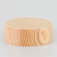 Lampen Baldachin Holz Kiefer 85x28 mm mit Zubehör-Set