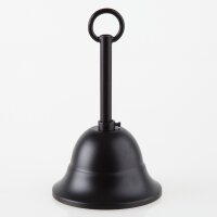 Lampen Baldachin – Metall schwarz, Tulpenform...