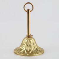 Lampen Baldachin – Metall Messing roh, Ø 90...