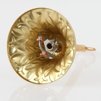 Lampen Baldachin – Metall Messing roh, Ø 90...