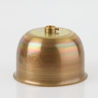 Lampen Baldachin – Metall Messing roh, Ø 90...