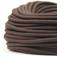 Textilkabel Stoffkabel braun 3-adrig 3x0,75...