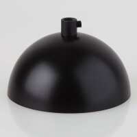 Lampen Baldachin Metall schwarz 50 × 100 mm mit...