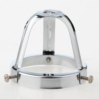Lampenschirm-Glashalter verchromt für E14/E27...