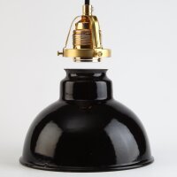 Lampenschirm-Glashalter antik fumé für E14/E27 Fassungen, inkl. Rändelschrauben 62x57