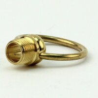Ringnippel Messing roh M10x1 Außengewinde –...