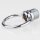 Ringnippel Metall verchromt M10x1 Außengewinde – beweglicher Bügel, Ø 27 mm