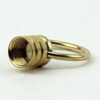 Ringnippel Messing roh M10x1 Innengewinde –...