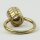 Ringnippel Messing roh M10x1 Innengewinde – beweglicher Bügel, Ø 27 mm