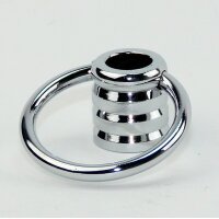Ringnippel Metall verchromt M10x1 Innengewinde – beweglicher Bügel, Ø 27 mm