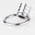 Ringnippel Metall verchromt M10x1 Innengewinde – beweglicher Bügel, Ø 27 mm