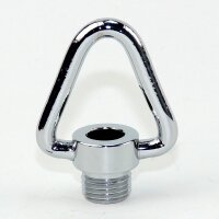 Ringnippel Metall verchromt M10x1 Außengewinde...