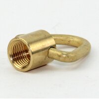 Ringnippel Messing roh M10x1 Innengewinde beweglicher...