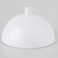Lampen Baldachin Metall weiß 50 × 100 mm mit...