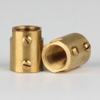 M10x1 Messing Verbindungsmuffe – Gewinde-Adapter,...