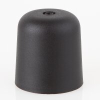 Lampen Baldachin Zylinderform – Kunststoff schwarz,...