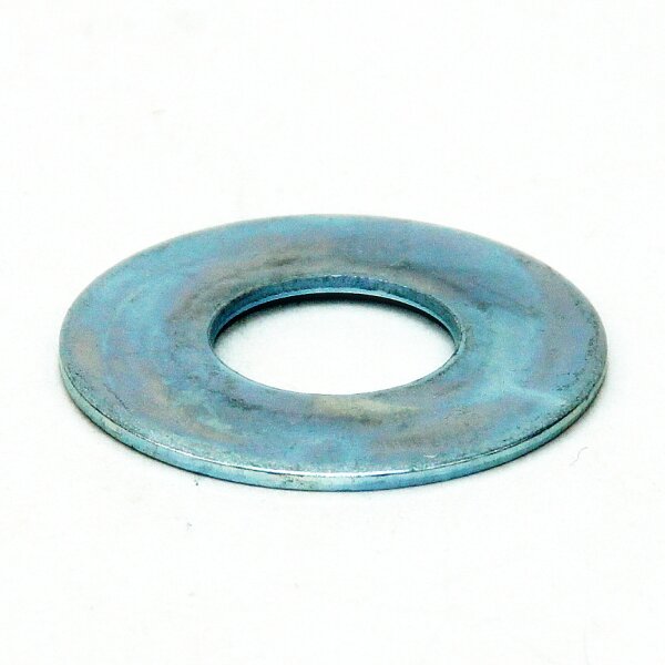 Unterlegscheibe 30x13,0x1,25 mm – Metall, verzinkt (für M13 Gewinderohr)