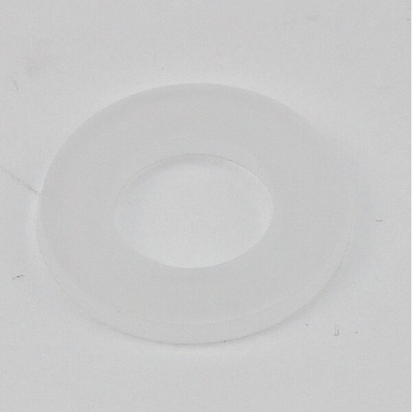 Unterlegscheibe 20x10,5x2,0 mm – Kunststoff, natur  (für M10 Gewinderohr)