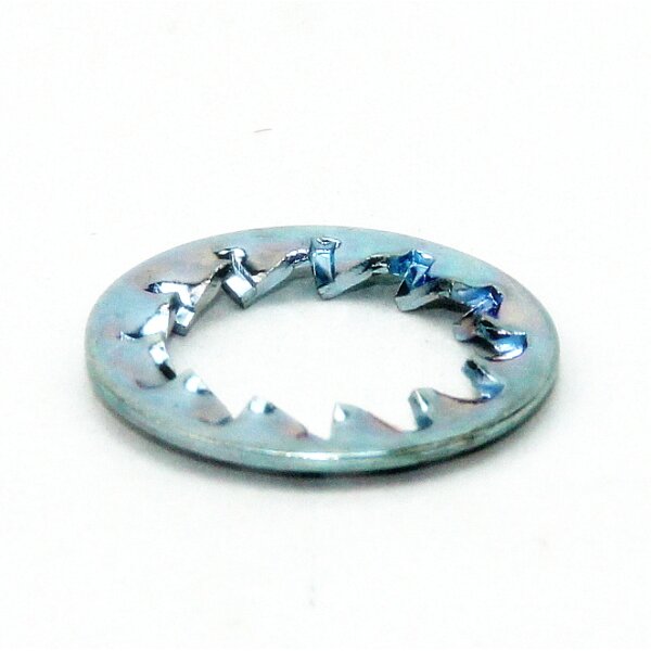 Fächerscheibe 20x13,2x2,7 mm – Metall, verzinkt (für M13 Gewinderohr)