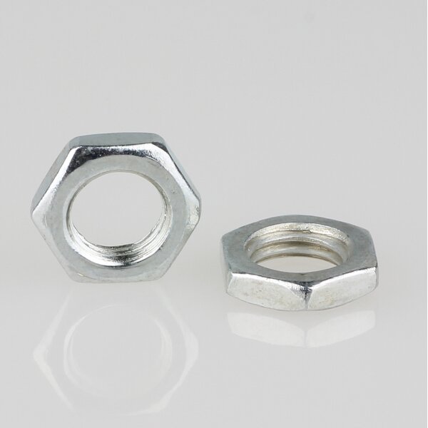 M8x1 Sechskantmutter – 11x3 mm, Metall verzinkt