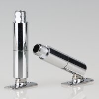 Lampen Dreh-Kippgelenk mit Lasche 13x63 mm, verchromt,...