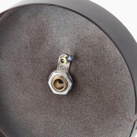 Lampen Metall Baldachin 110x28mm schwarz für 1 Lampenpendel mit Zugentlaster