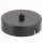 Lampen Metall Baldachin 110x28mm schwarz für 1 Lampenpendel mit Zugentlaster