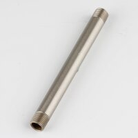 M10x1 Lampen Pendelrohr Nickel matt – 100 mm...