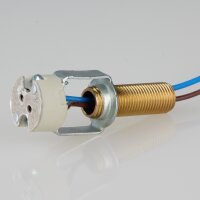 Fassungshalter M4 für 12 Volt und GU10 Halogen-Fassungen