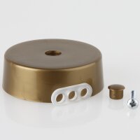 Lampen Verteiler-Baldachin-Set – Kunststoff gold,...