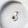 Lampen Metall Baldachin 80x25mm weiss für 1 Lampenpendel mit Zugentlaster