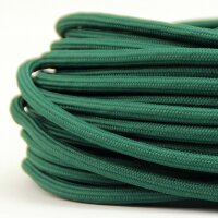 Textilkabel Stoffkabel dunkelgrün 3-adrig 3x0,75...